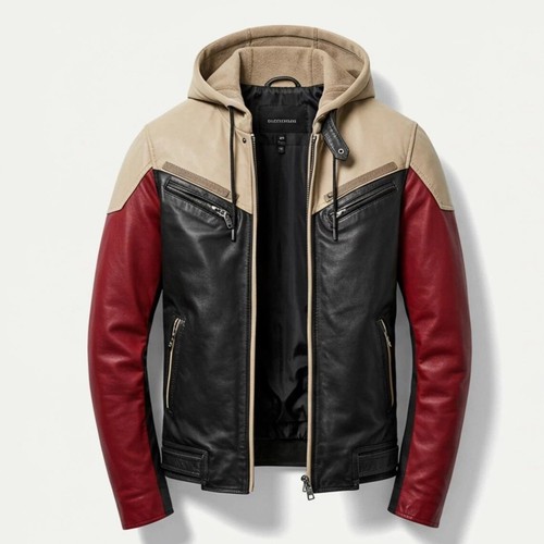 Giacca pelle uomo - , con