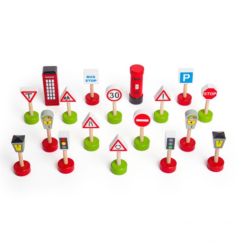 Bigjigs rail cartelli - bigjigs,