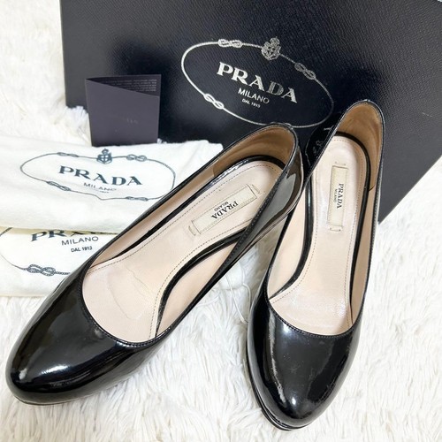 Decolte prada nere vernice - decolte,