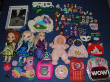 Lotto Stock 85pz giocattoli vari per bambini bambina puzzle bambole