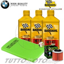 Tagliando BMW F 650 Funduro 1994 1995 1996 1997 Kit Olio Bardahl XTC Filtri F650