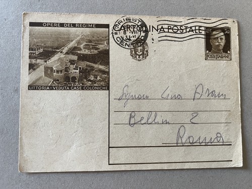 Intero postale italia regno - italia,