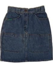 Gonna donna denim Benetton W28