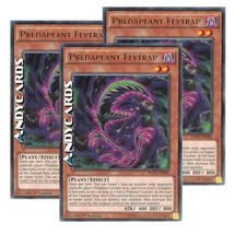 3x PREDAPLANT FLYTRAP • (Predapianta Acchiappamosche) • Rara • INOV EN006 YUGIOH