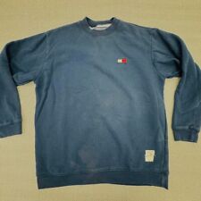 Vintage Tommy Hilfiger Athletics Original Crew Neck Sweatshirt Blue Size Medium
