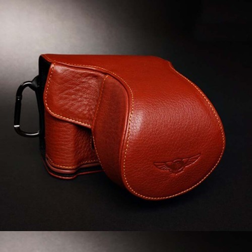 Handmade genuine leather half - genuine,