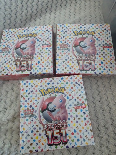 Pokémon card 151 booster - jp,