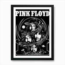Pink floyd stampa artistica - pink,