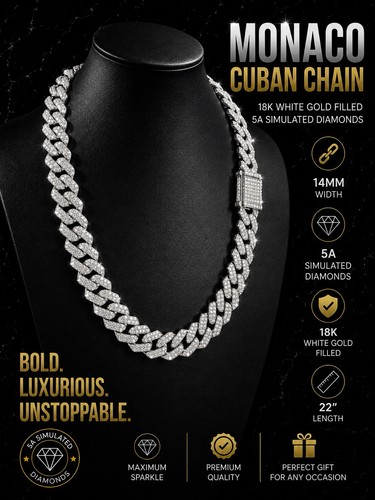 Catena cubana monaco iced out - catena,
