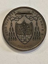 Sede vacante - medaglia 1829