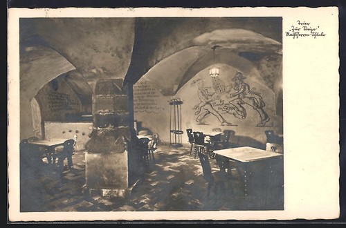 Cartolina treviri gasthaus - treviri,,
