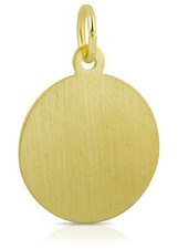 Placca Incisa Oro Giallo 585