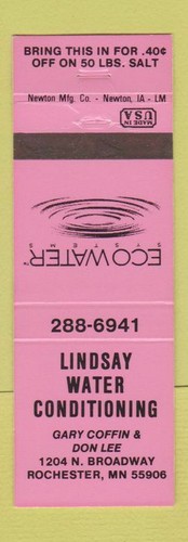 Copertina matchbook lindsay - copertina,