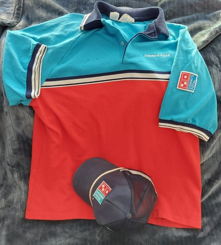 Vintage polo domino s pizza - *vintage*, domino's