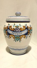Vaso da farmacia in ceramica