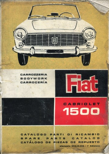 Fiat 1500 cabriolet - fiat,