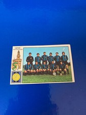CALCIATORI PANINI 1971-72 SQUADRA INTER  RARA OTTIMA RECUPERATA