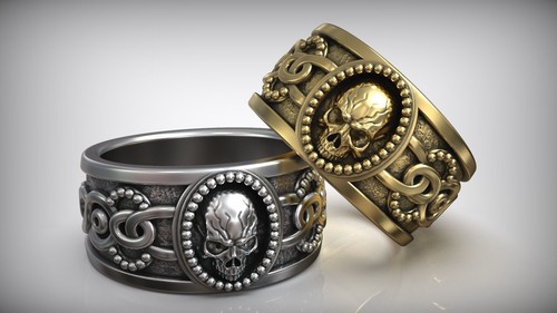 Anello uomo vintage a - anello, da