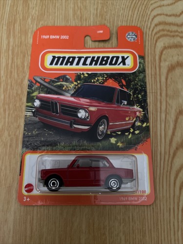 Matchbox 1969 bmw - 1969, red