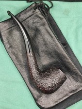 Pipa Dunhill Shell Briar 4102 Anno 1994 Come Nuova Sacchetto Originale In Pelle