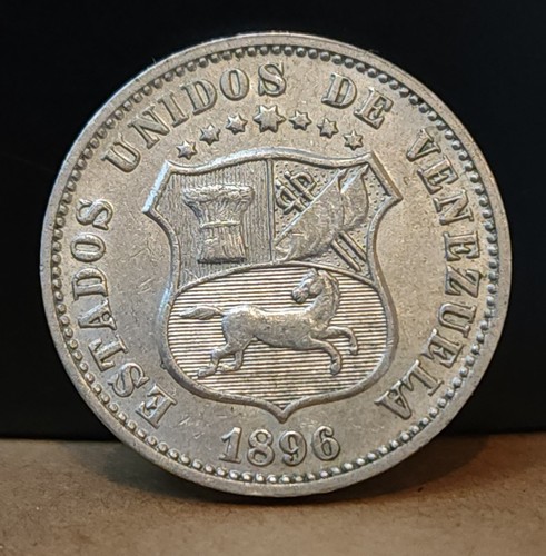 1896 venezuela 2 centimos - 1896,