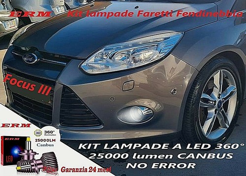 Coppia lampade led fendinebbia - coppia,