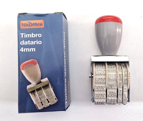 Timbro datario 4mm nikoffice - timbro,