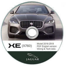 Jaguar XE (Code X760)  2016-2018 manuale officina - repair manual
