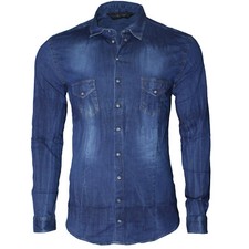 Camicia uomo Jeans Klixs Denim