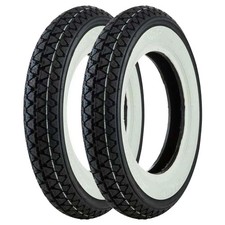 Coppia Gomme Fascia Bianca