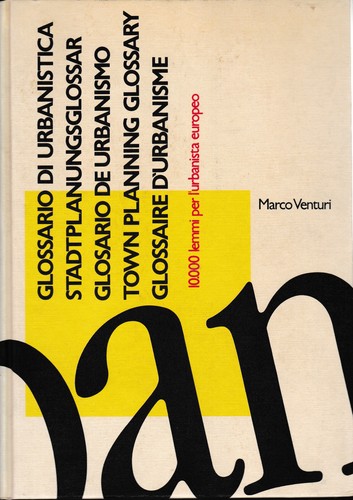 Glossario urbanistica - glossario, di