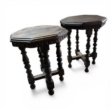 Coppia di sgabelli vintage in