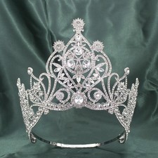 Corona diadema cristallo alta