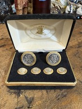 Set gemelli e borchie vintage