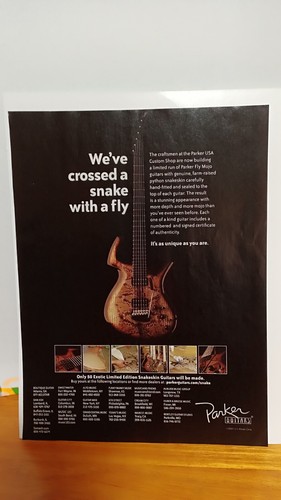 Parker fly chitarra stampa - chitarra,