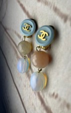 orecchini a clip lunghi chanel