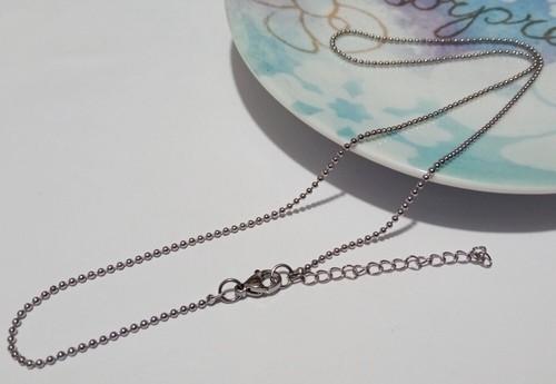 1pz collana 47cm 5cm catena - 47cm+5cm,