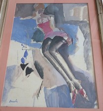 Marcello Avenali. Opera Unica. Tecnica Mista. Autentica. Cm 70x50