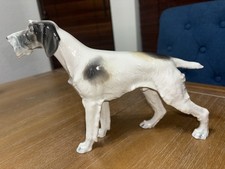 Rara statuina cane porcellana