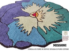 TAPPETO MISSONI 100% COTONE  DIAMETRO CM. 80 DOUBLE FACE