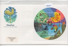 GB - First Day  Cover (6630) 2001- Weather - mini sheet - pmk  Fraserburgh