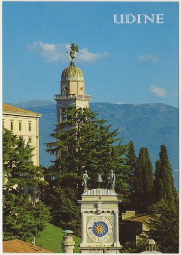 Udine torre dell orologio - dell'orologio, e