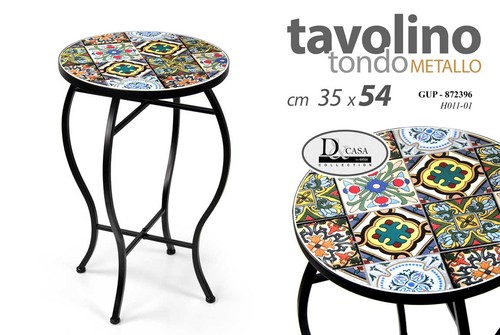 Tavolo tavolino top piastrelle - tavolino,