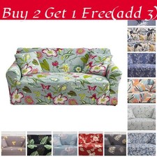 Copridivano Elastico All Inclusive 1/2/3/4 Posti Stampa Custodia Protettiva Moderno