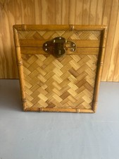 Cesto vintage bambù rattan