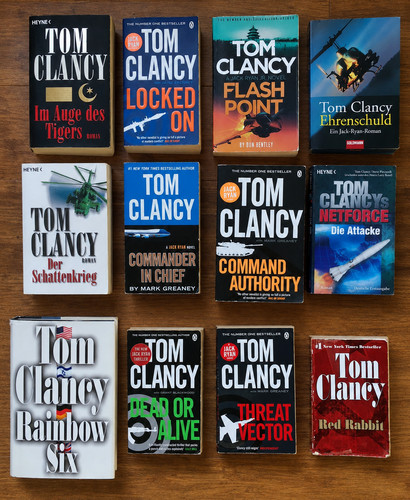 Tom clancy bücherpaket 12 - clancy,