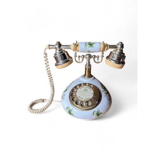 Telefono vintage royal albert - telefono,