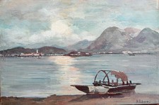 A. Palermo - Olio su cartone