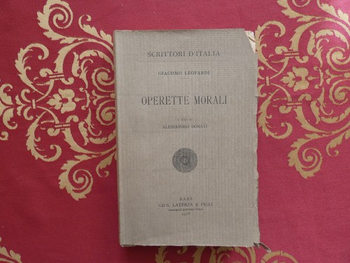 Operette morali leopardi - morali,