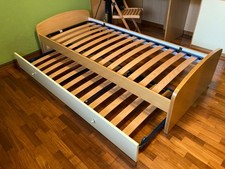 letto singolo con letto estraibile